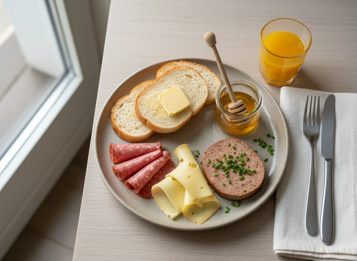 Frühstücksteller photo