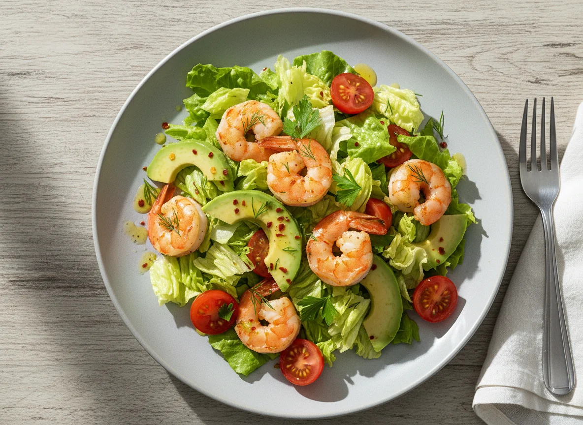 Garnelen-Avocado-Salat photo