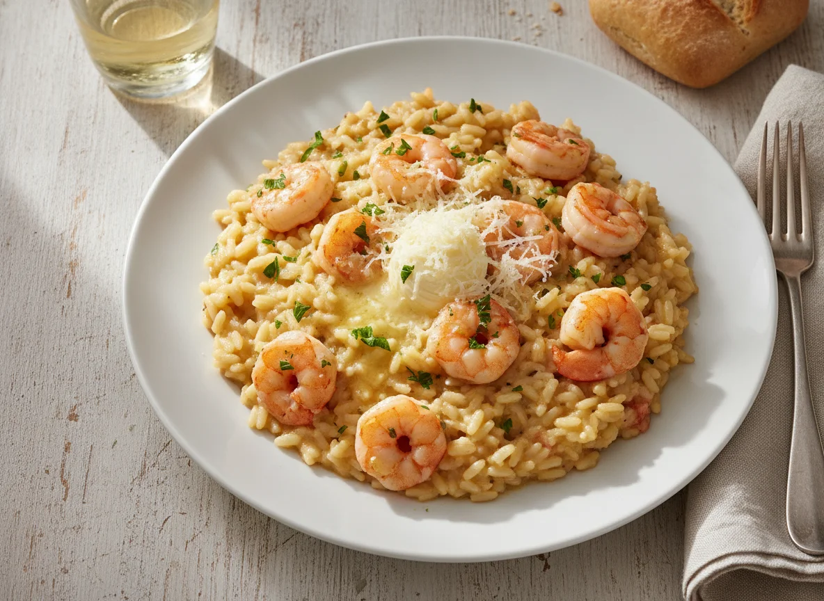 Garnelen-Risotto photo