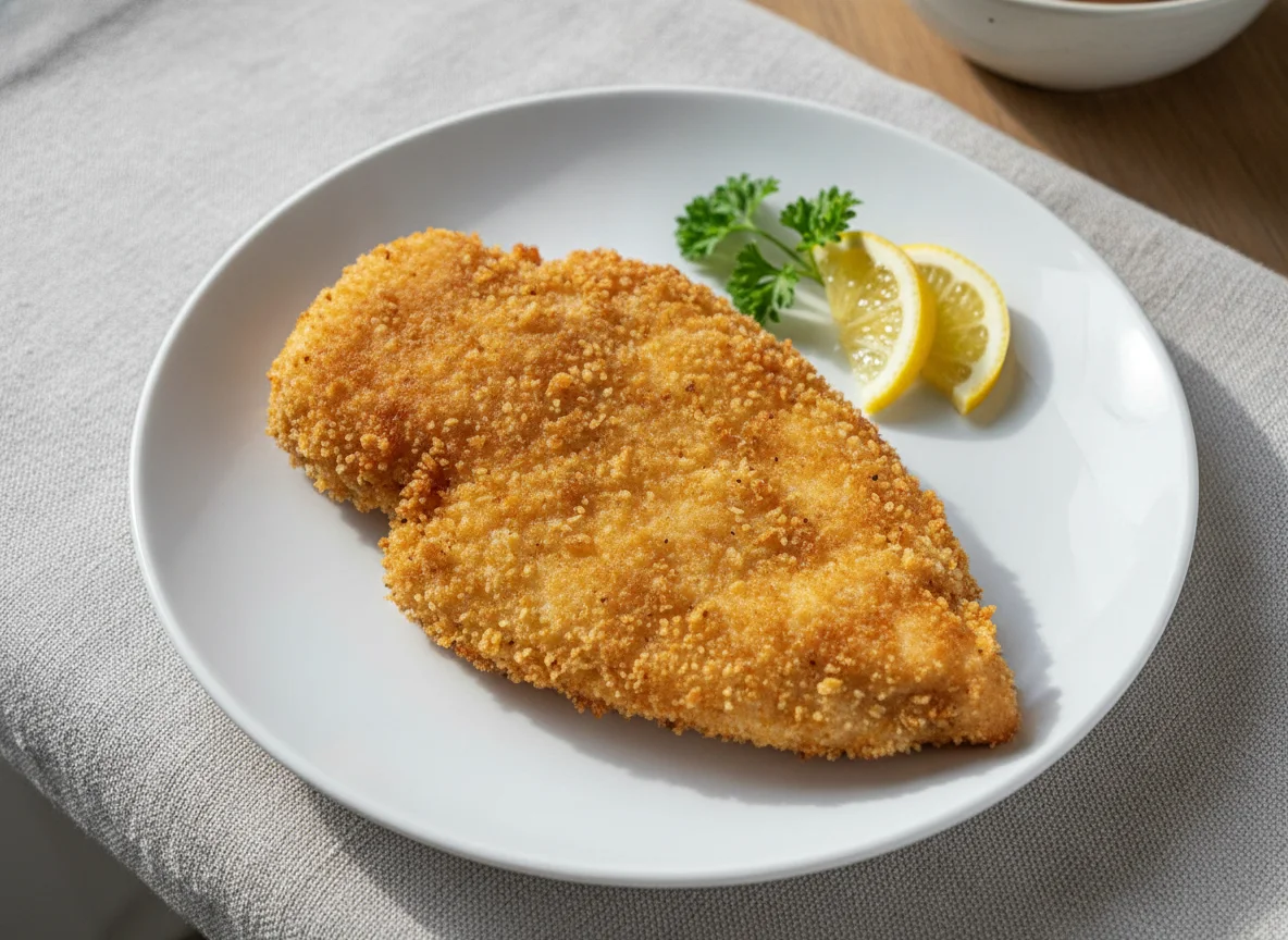 Gebackenes Hähnchenbrustfilet photo
