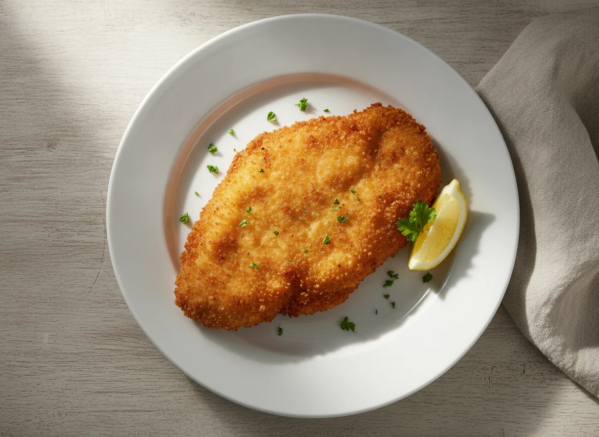 Gebackenes Hühnerfilet photo