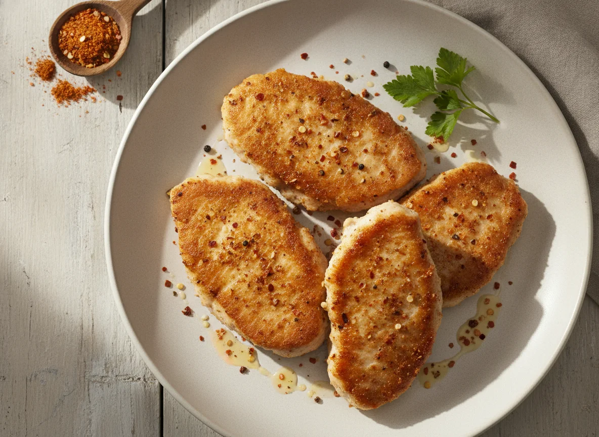 Gebratene Putensteaks photo