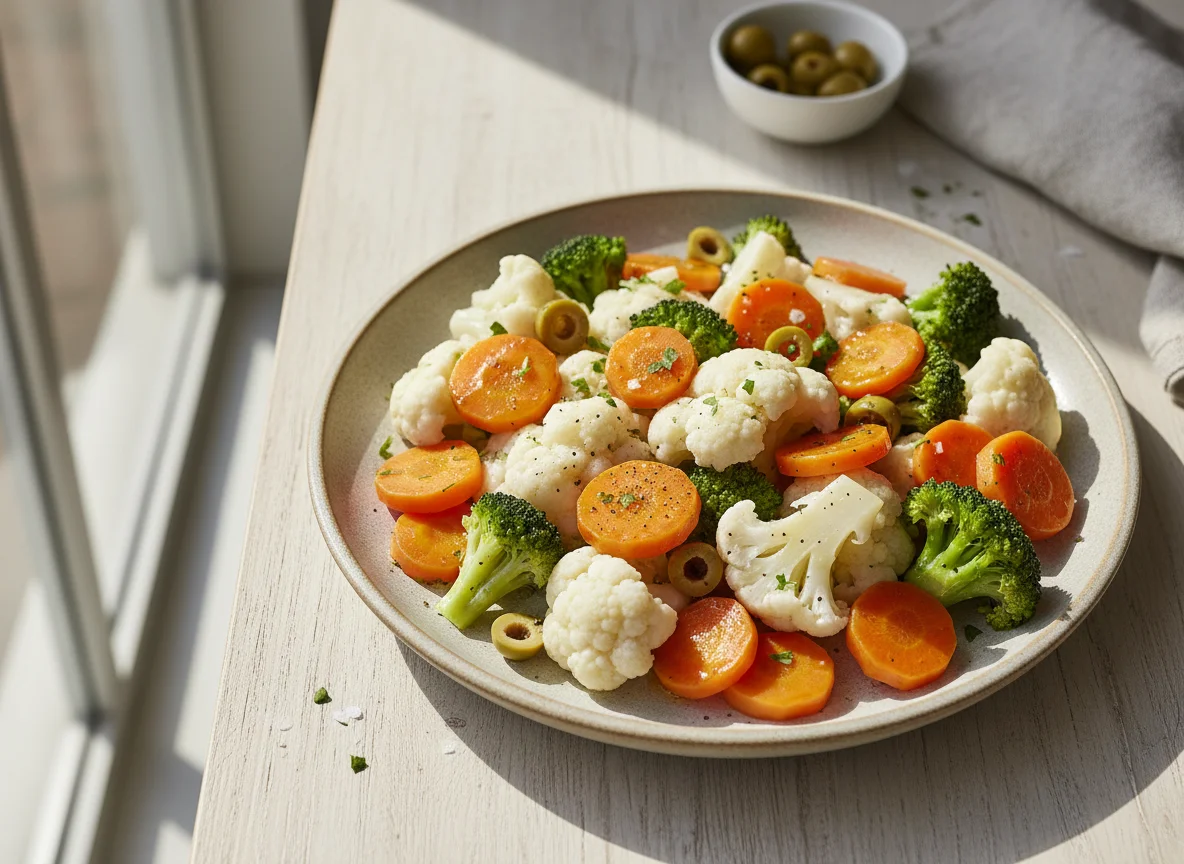 Gedämpftes Gemüse photo