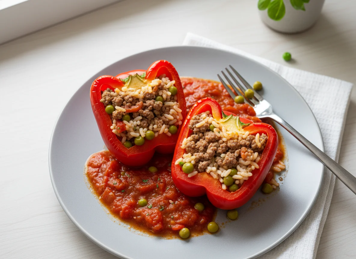 Gefüllte Paprika photo