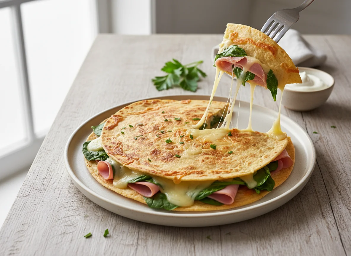 Gefüllte Tortilla photo