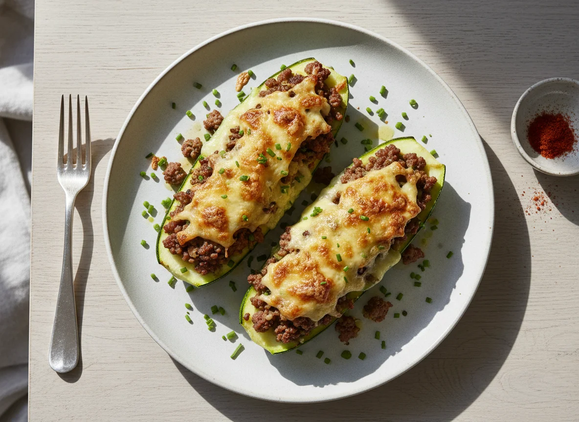 Gefüllte Zucchini photo