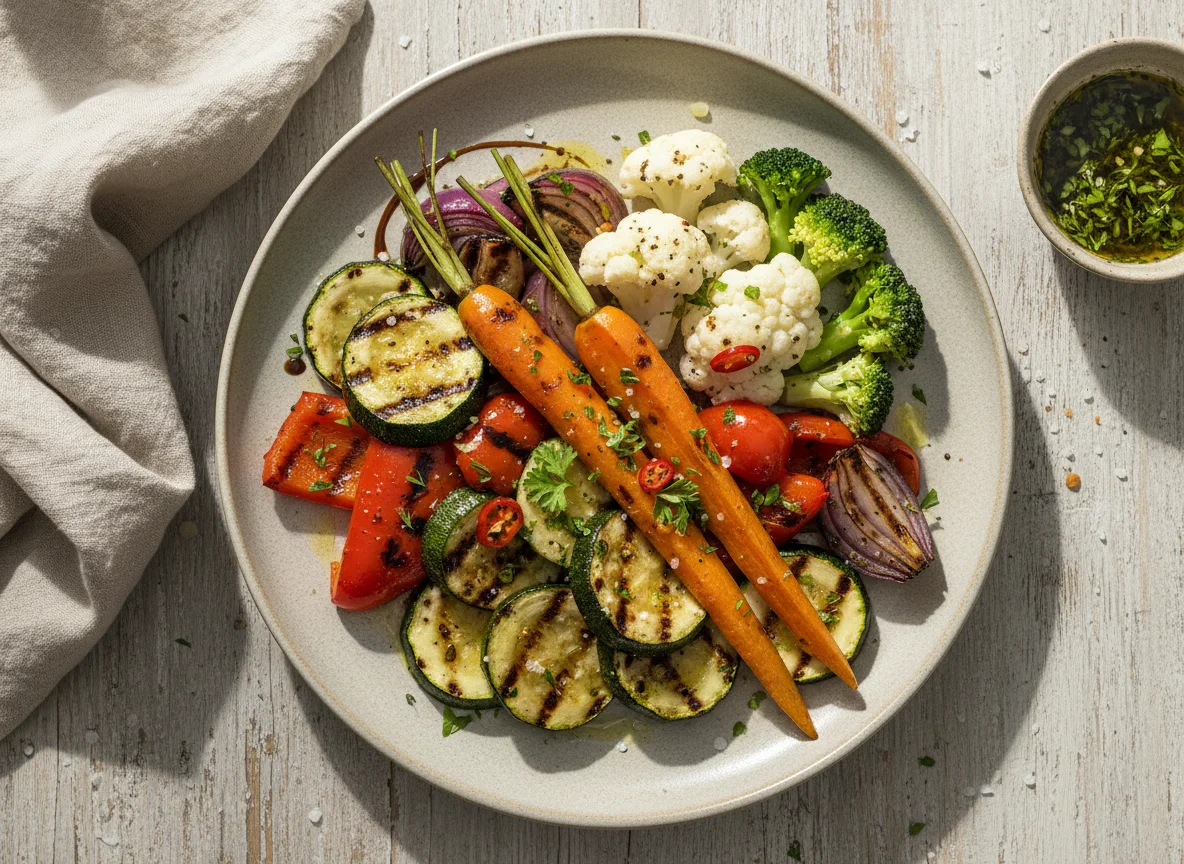 Gegrilltes Gemüse photo