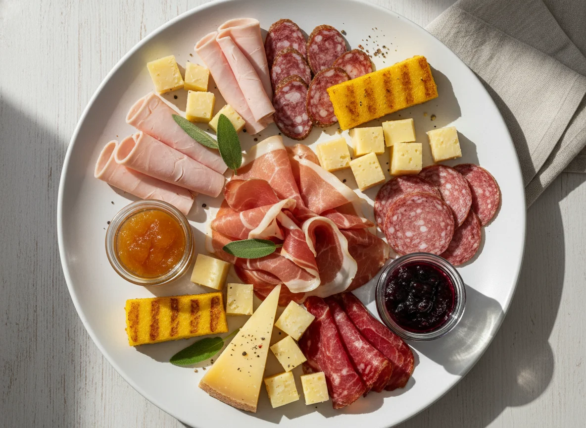 Gemischte Aufschnittplatte photo