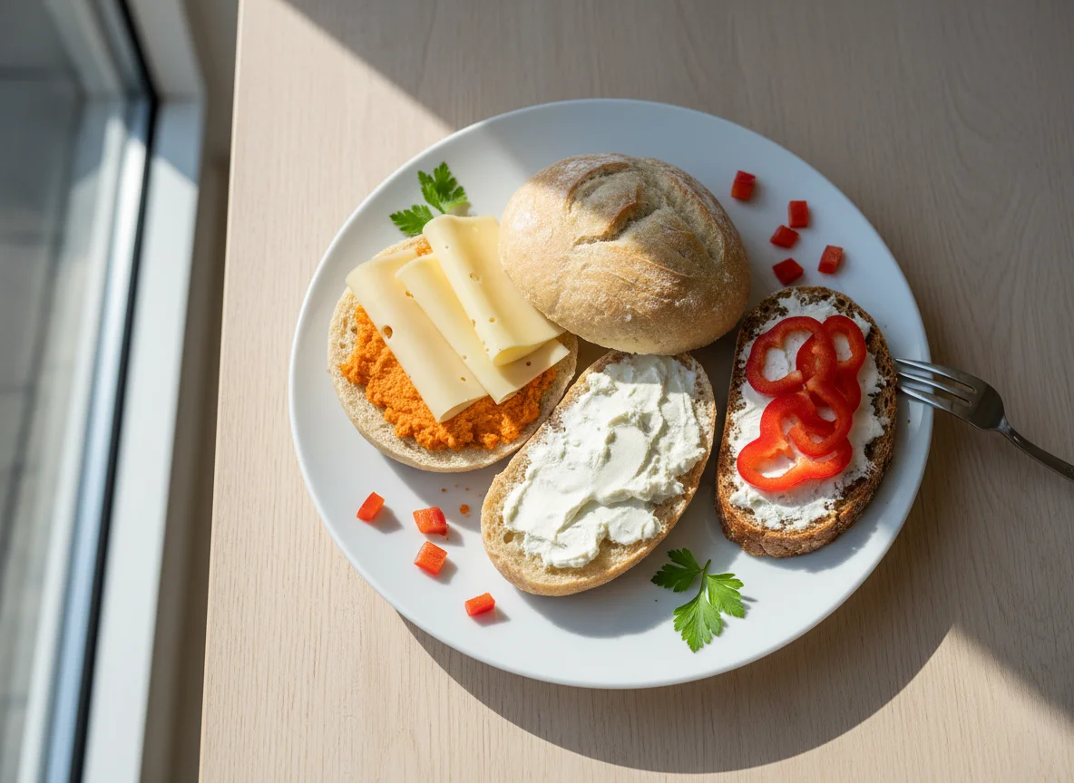 Gemischte Brötchen und Brote photo