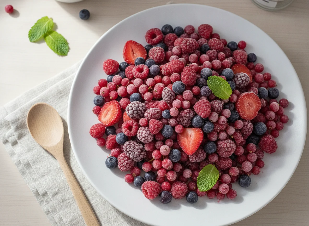 Gemischte gefrorene Beeren photo
