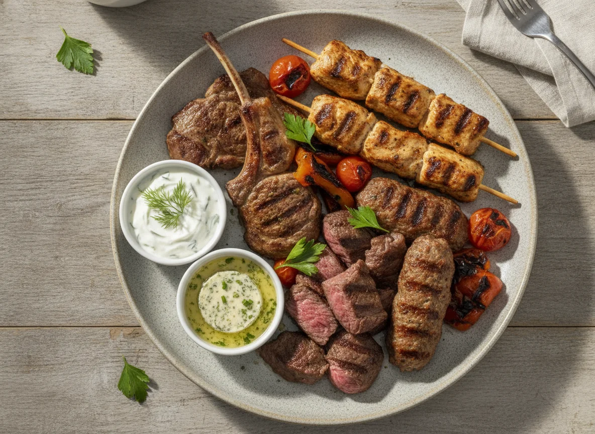Gemischte Grillplatte photo