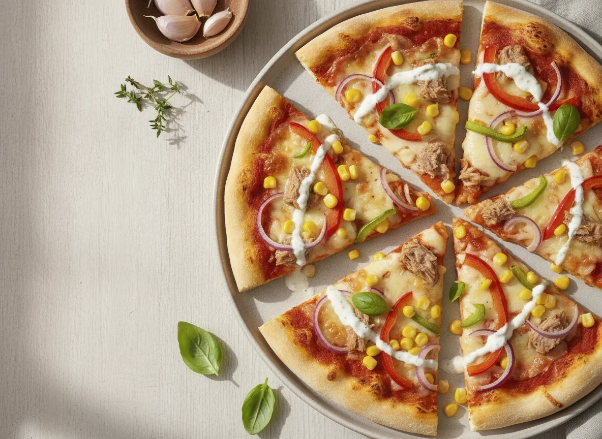 Gemischte Pizza Stücke photo