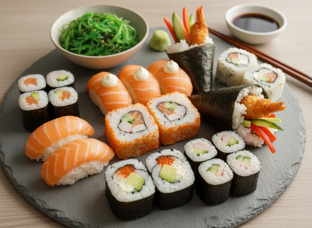 Gemischte Sushi Platte photo