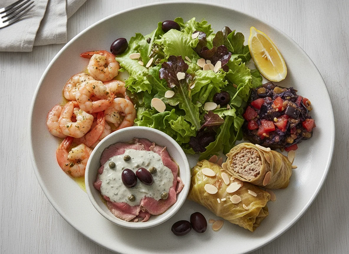 Gemischter Antipasti-Teller photo