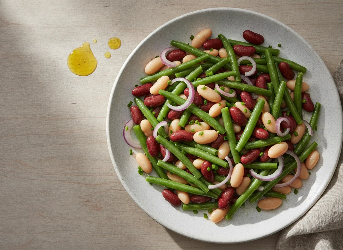 Gemischter Bohnensalat photo