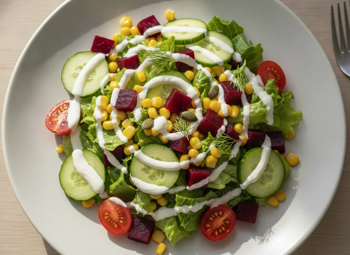 Gemischter bunter Salat photo