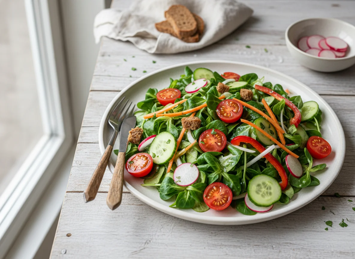 Gemischter Feldsalat photo