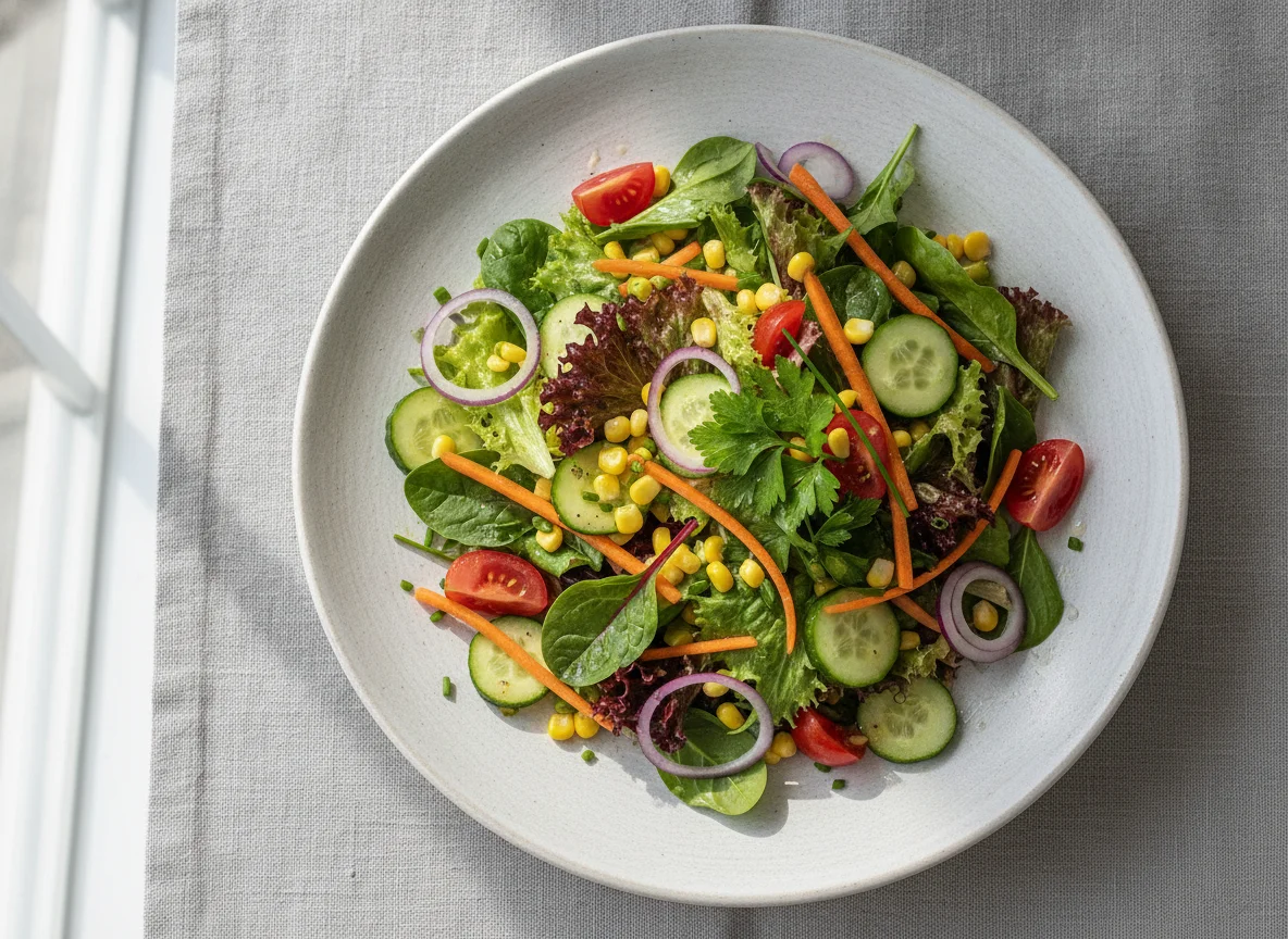 Gemischter Gartensalat photo