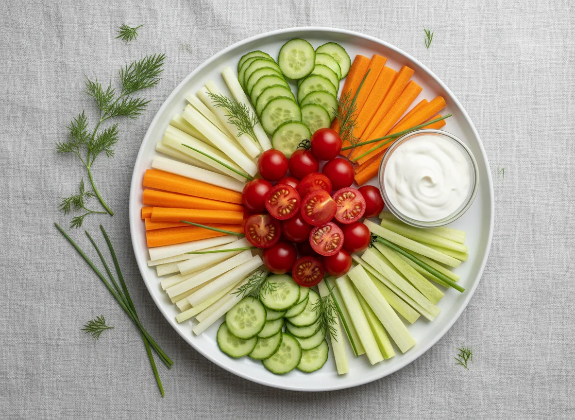 Gemischter Gemüsesnack photo