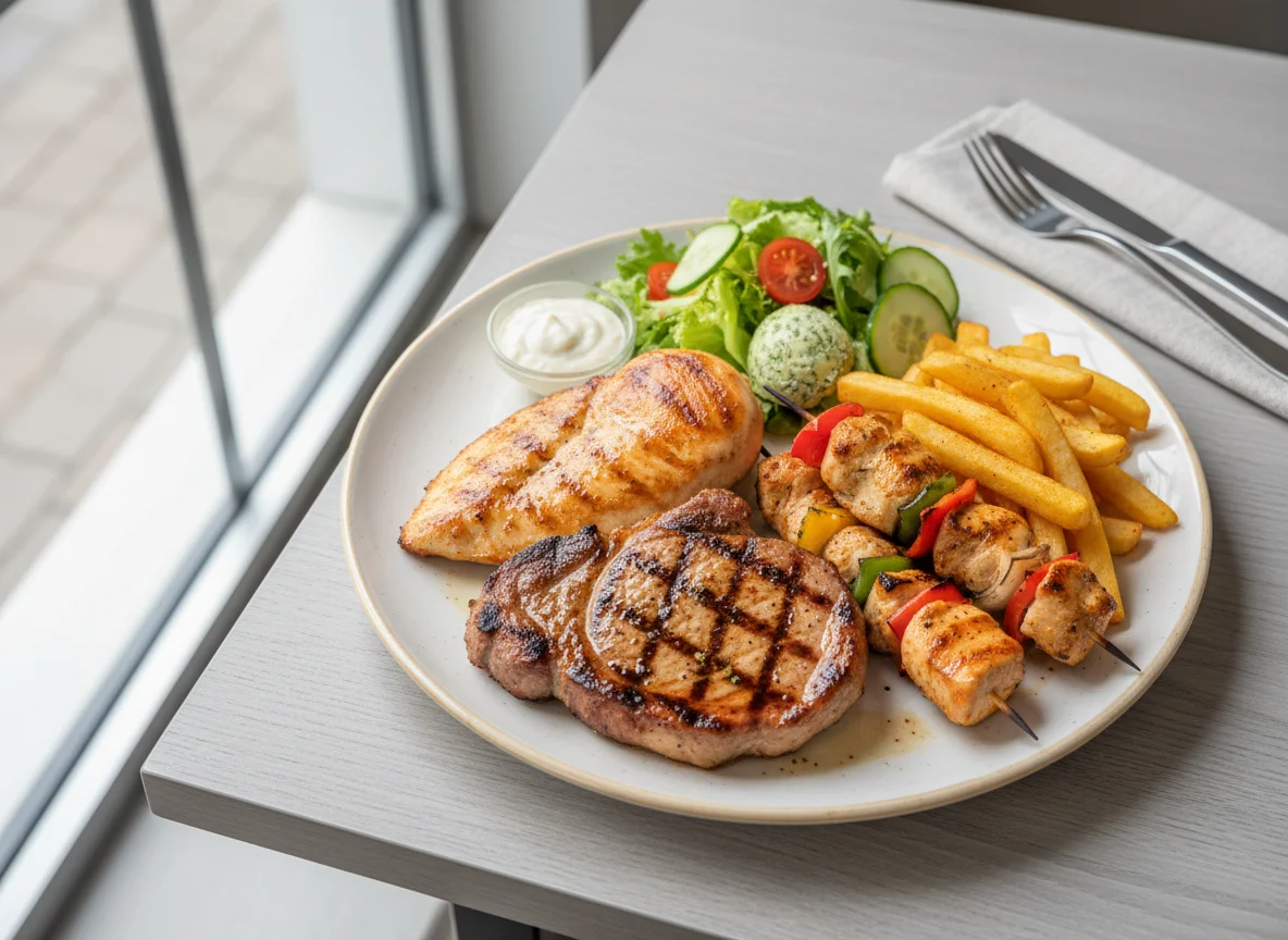 Gemischter Grillteller photo