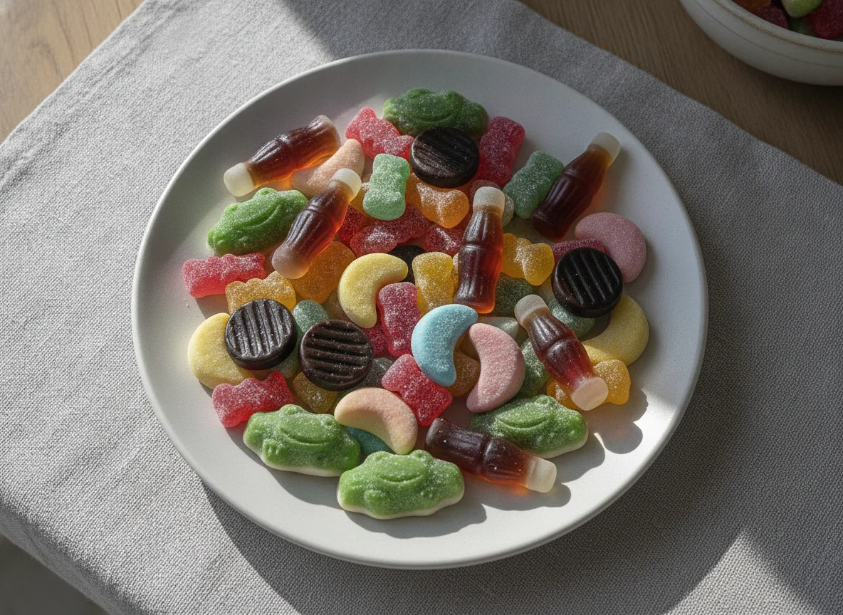 Gemischtes Fruchtgummi photo