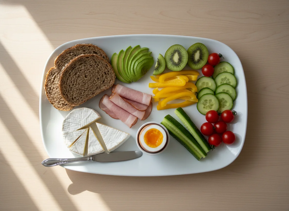 Gemischtes Frühstück/Abendessen photo