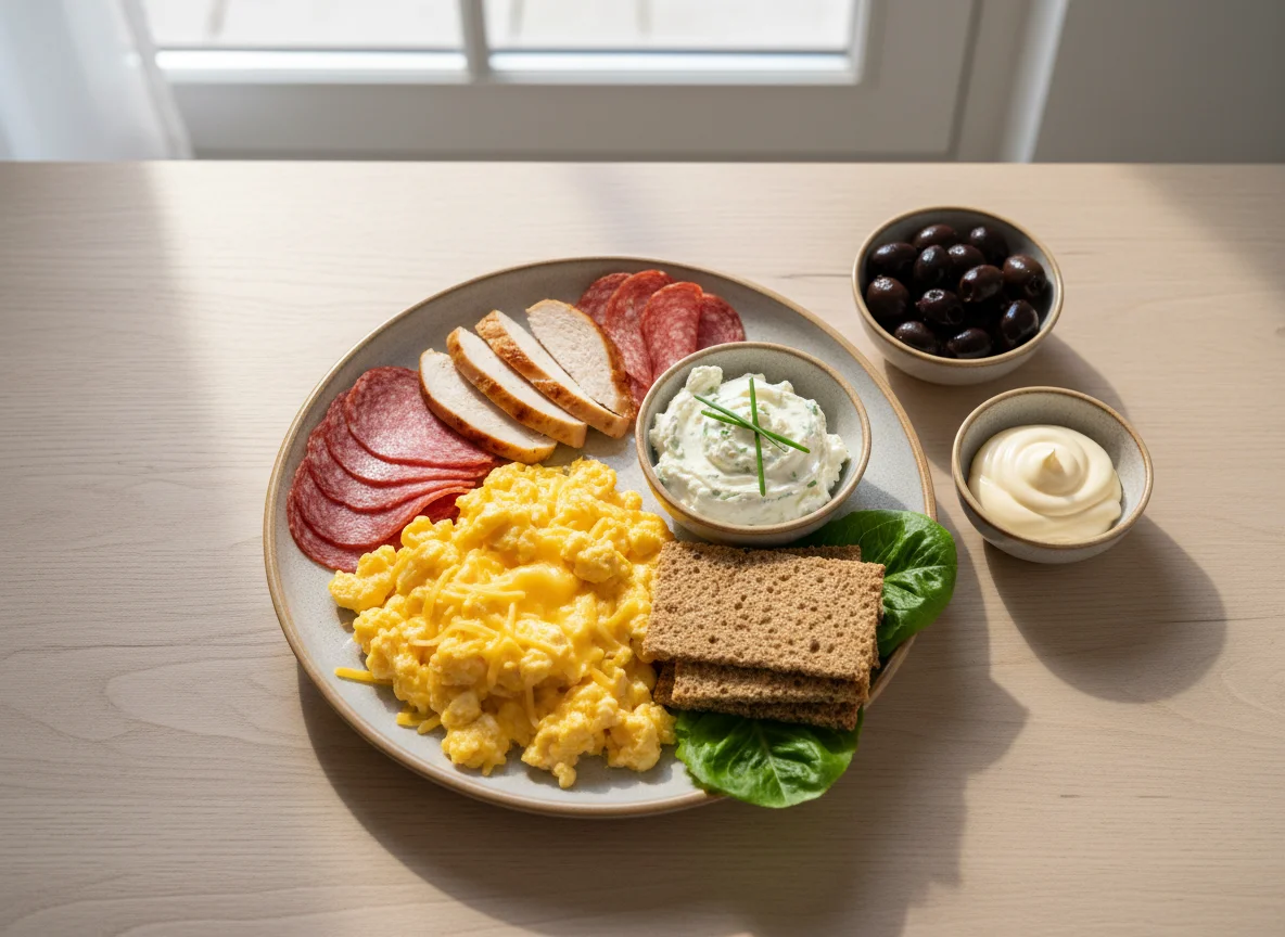Gemischtes Frühstück/Brunch photo