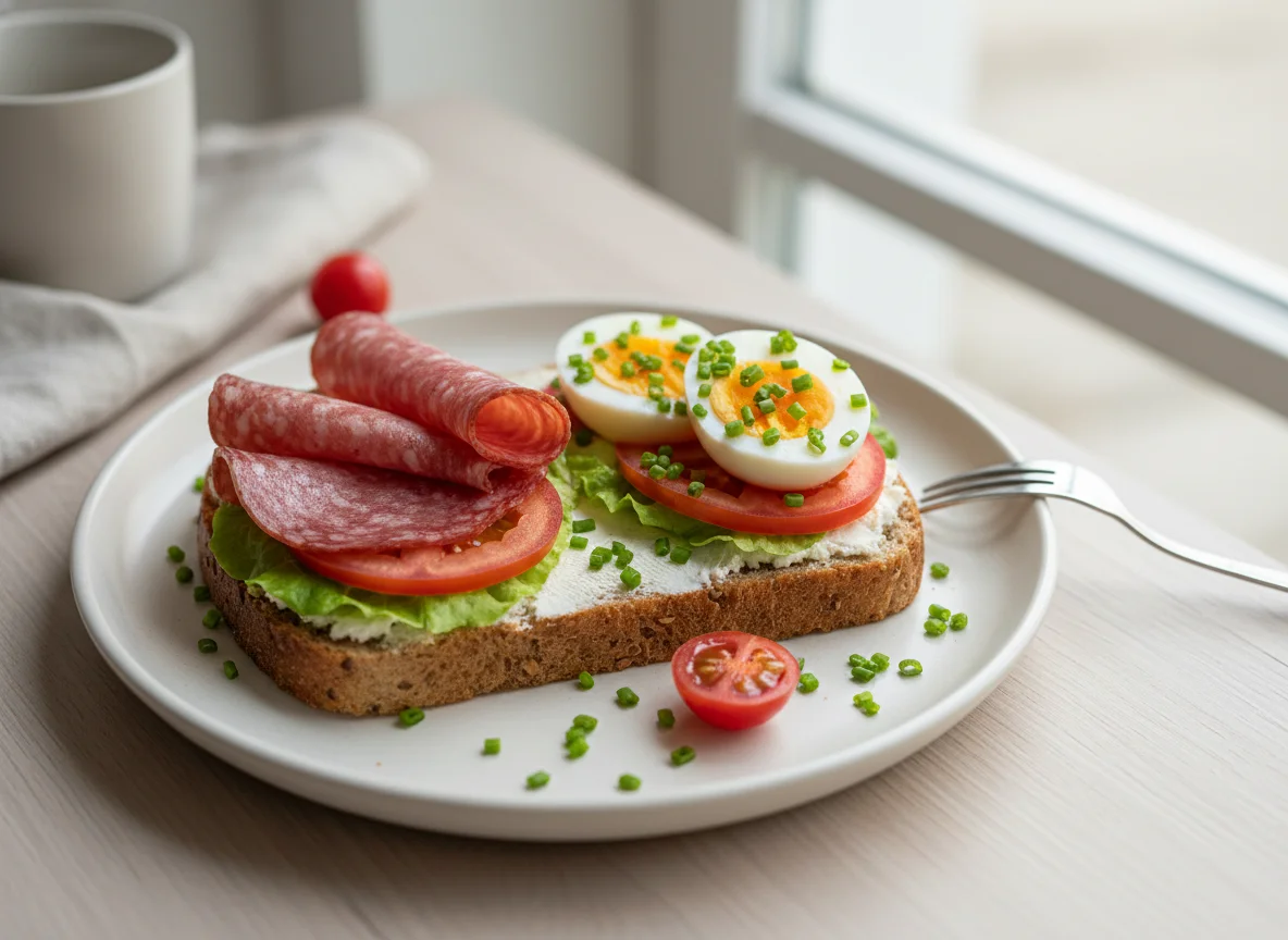 Gemischtes Frühstücksbrot photo