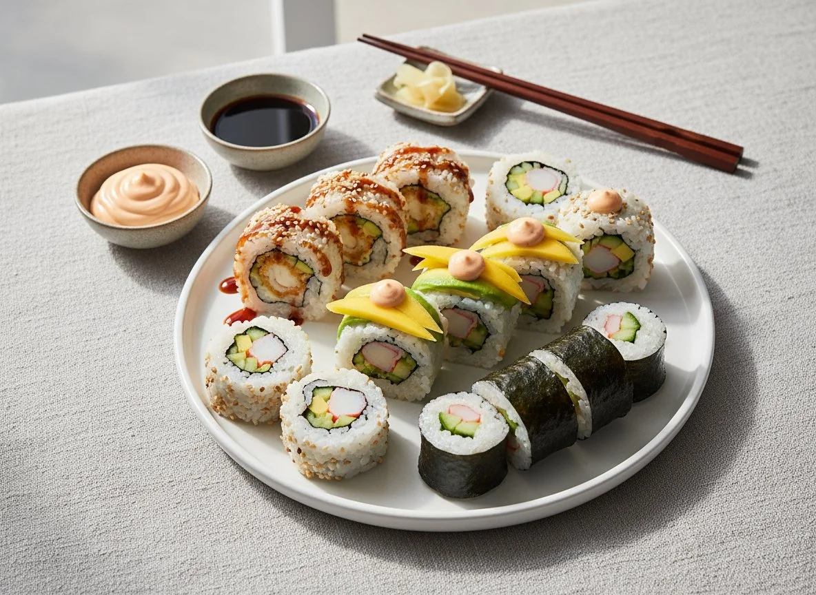 Gemischtes Sushi photo