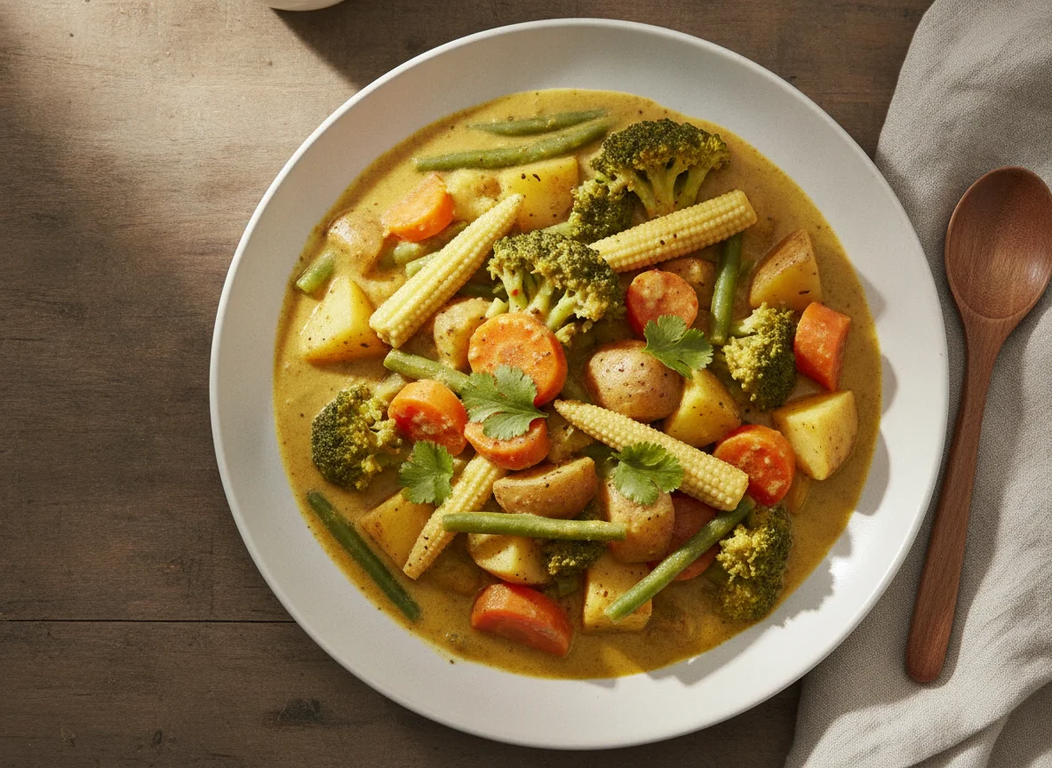 Gemüse Curry photo