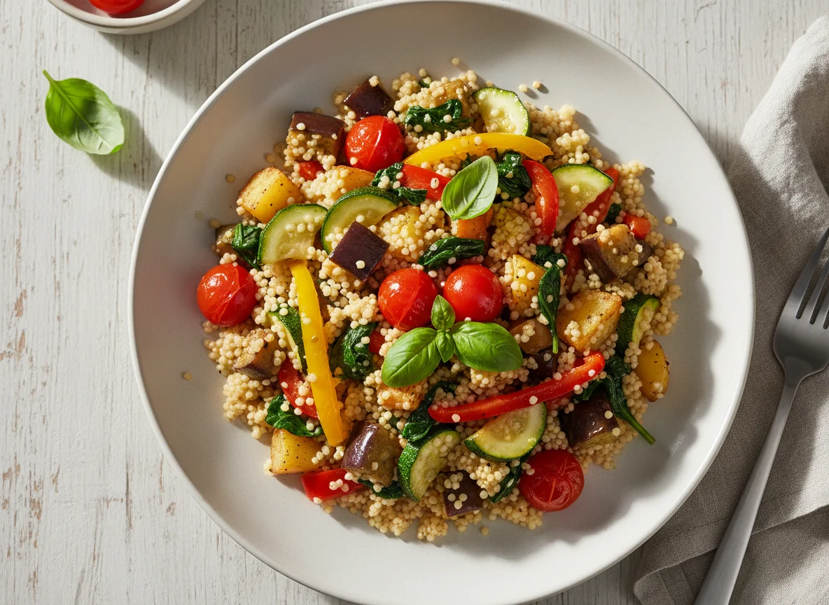 Gemüse-Couscous photo