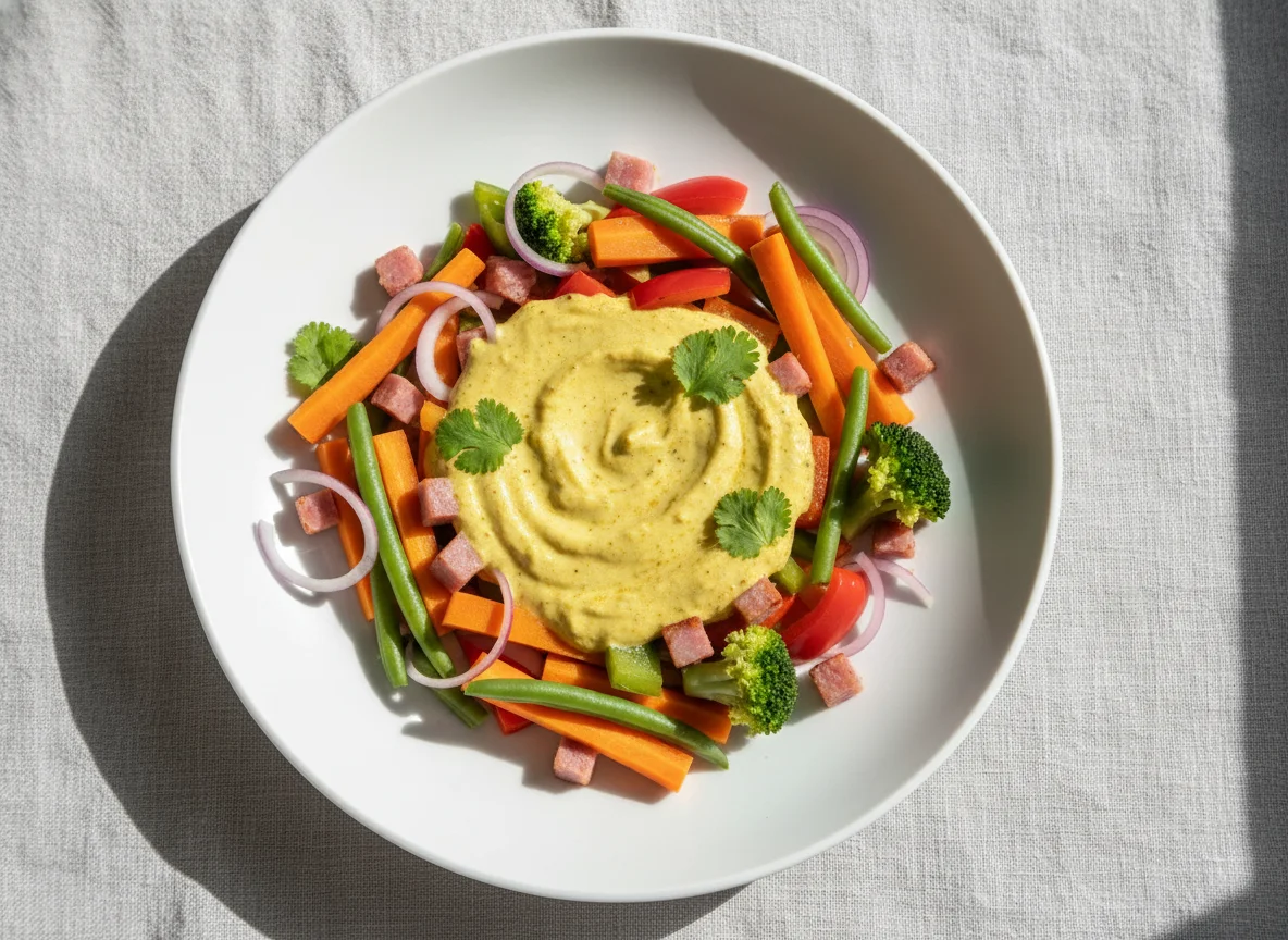 Gemüse-Curry mit Kokosmilch photo
