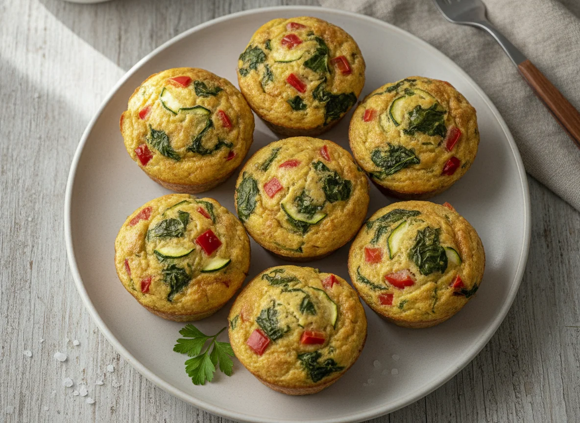 Gemüse-Ei-Muffins photo