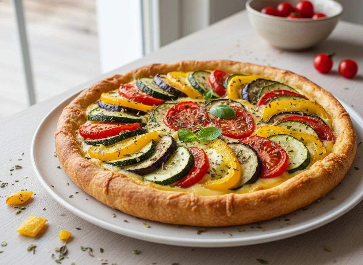 Gemüse-Emmentaler-Kuchen photo