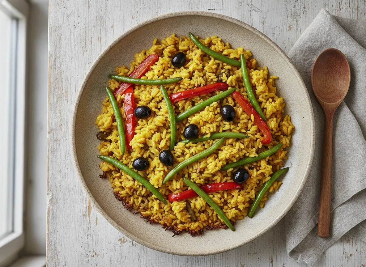 Gemüse-Paella photo