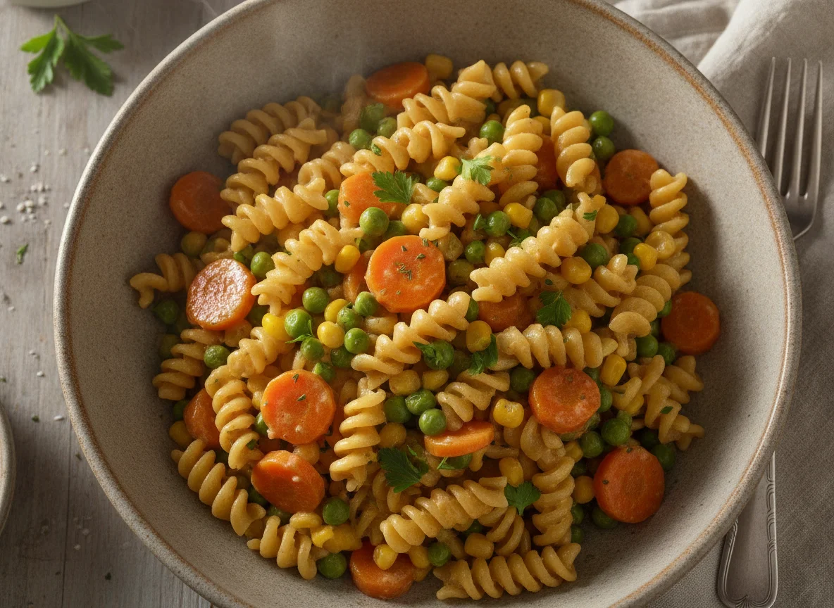 Gemüse-Pasta-Pfanne photo