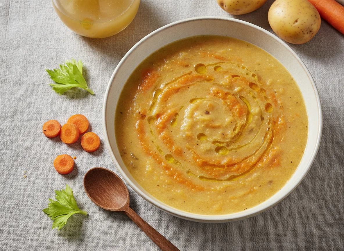 Gemüsesuppe püriert photo