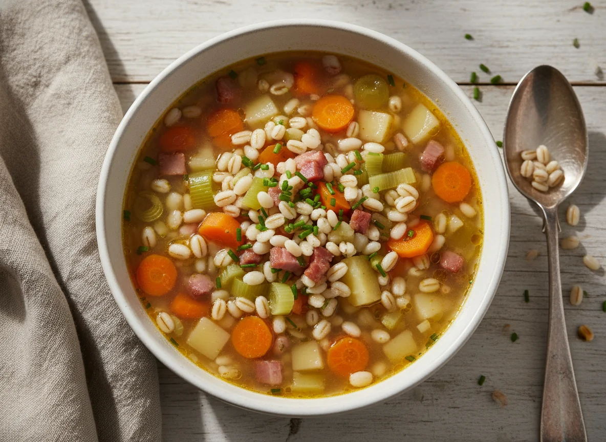 Gerstensuppe photo