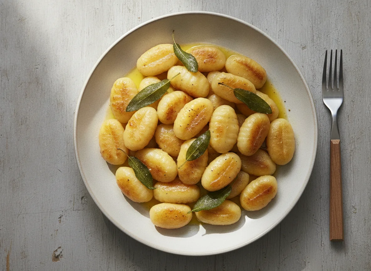 Gnocchi mit Salbeibutter photo