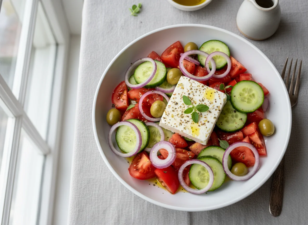Griechischer Salat photo