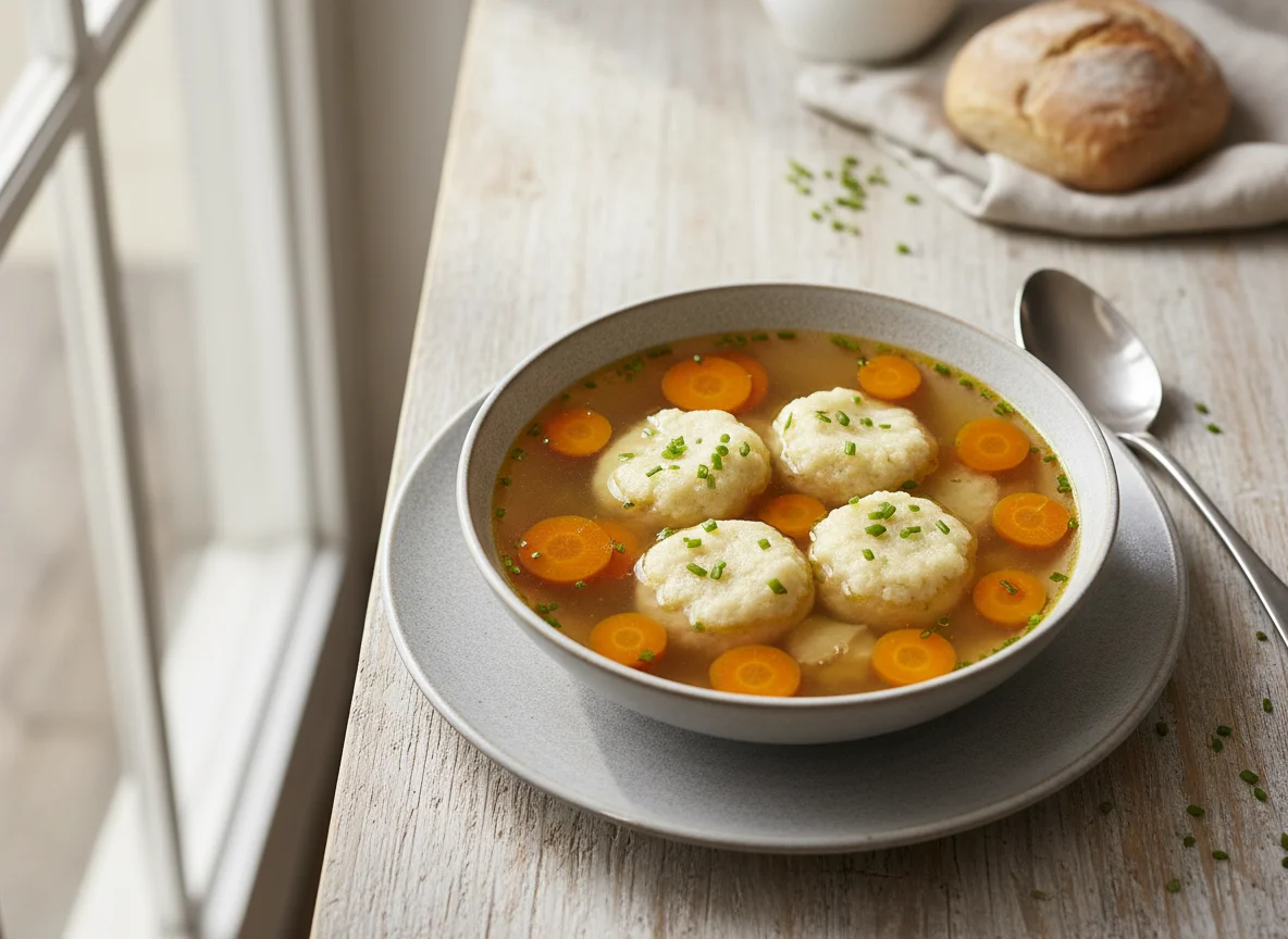 Grießnockerlsuppe photo