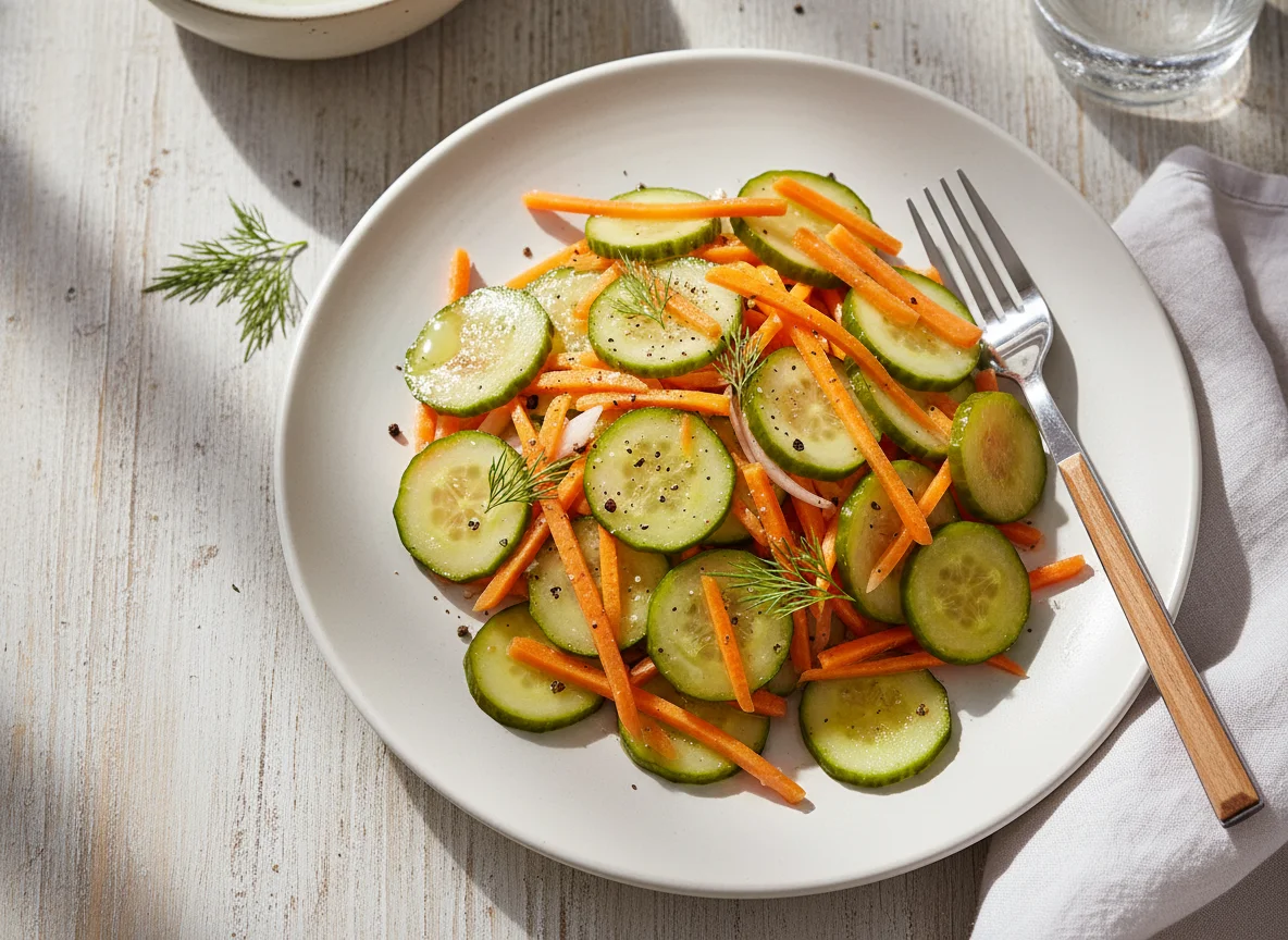 Gurken-Karotten-Salat photo