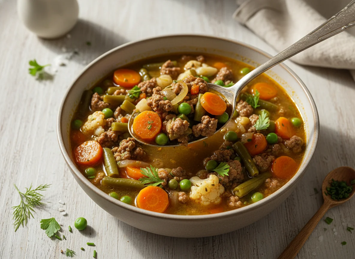 Hackfleisch-Gemüseeintopf photo
