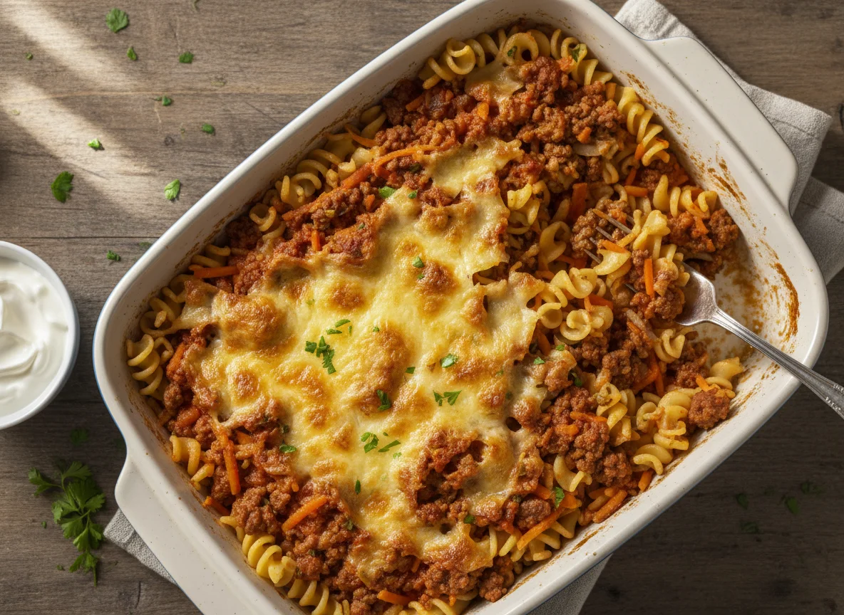 Hackfleisch-Karotten-Auflauf photo