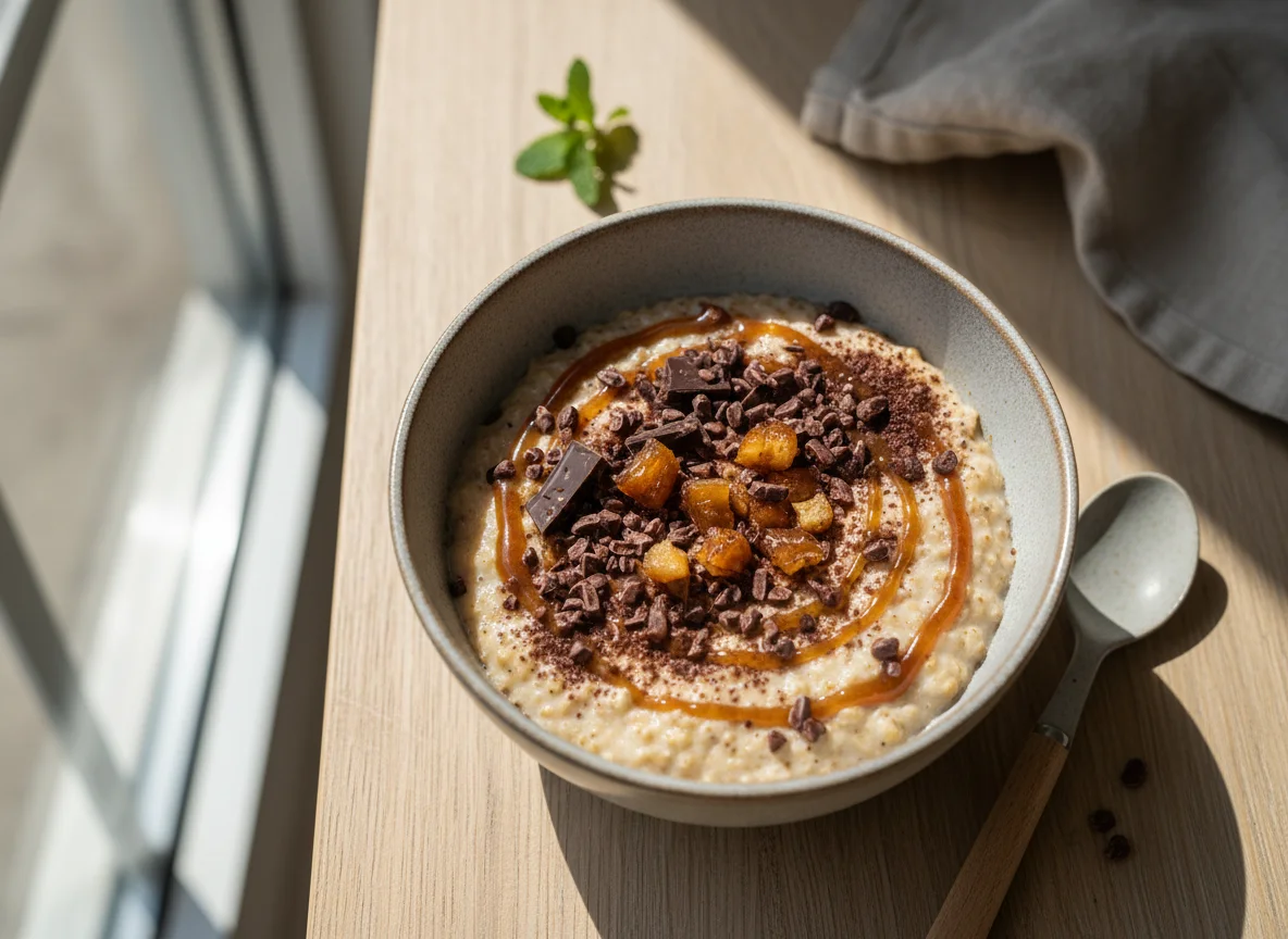 Hafer Porridge Cup Schokolade & Kakao Nibs photo