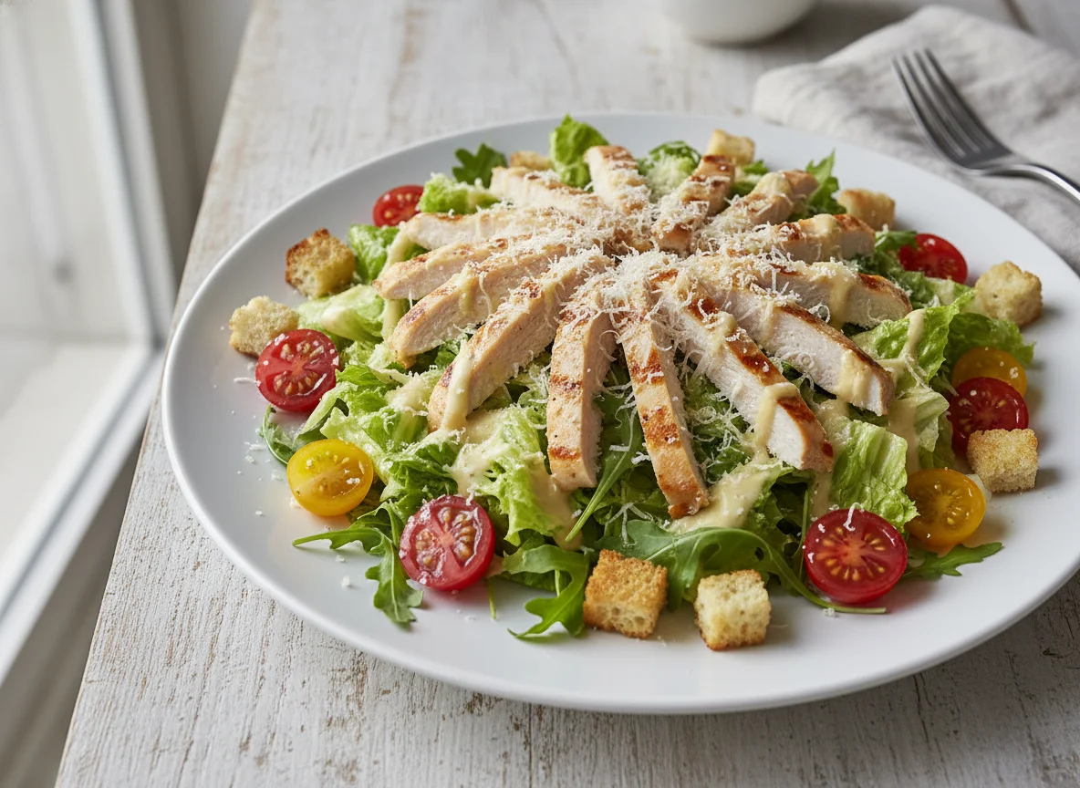 Hähnchen Caesar Salat photo