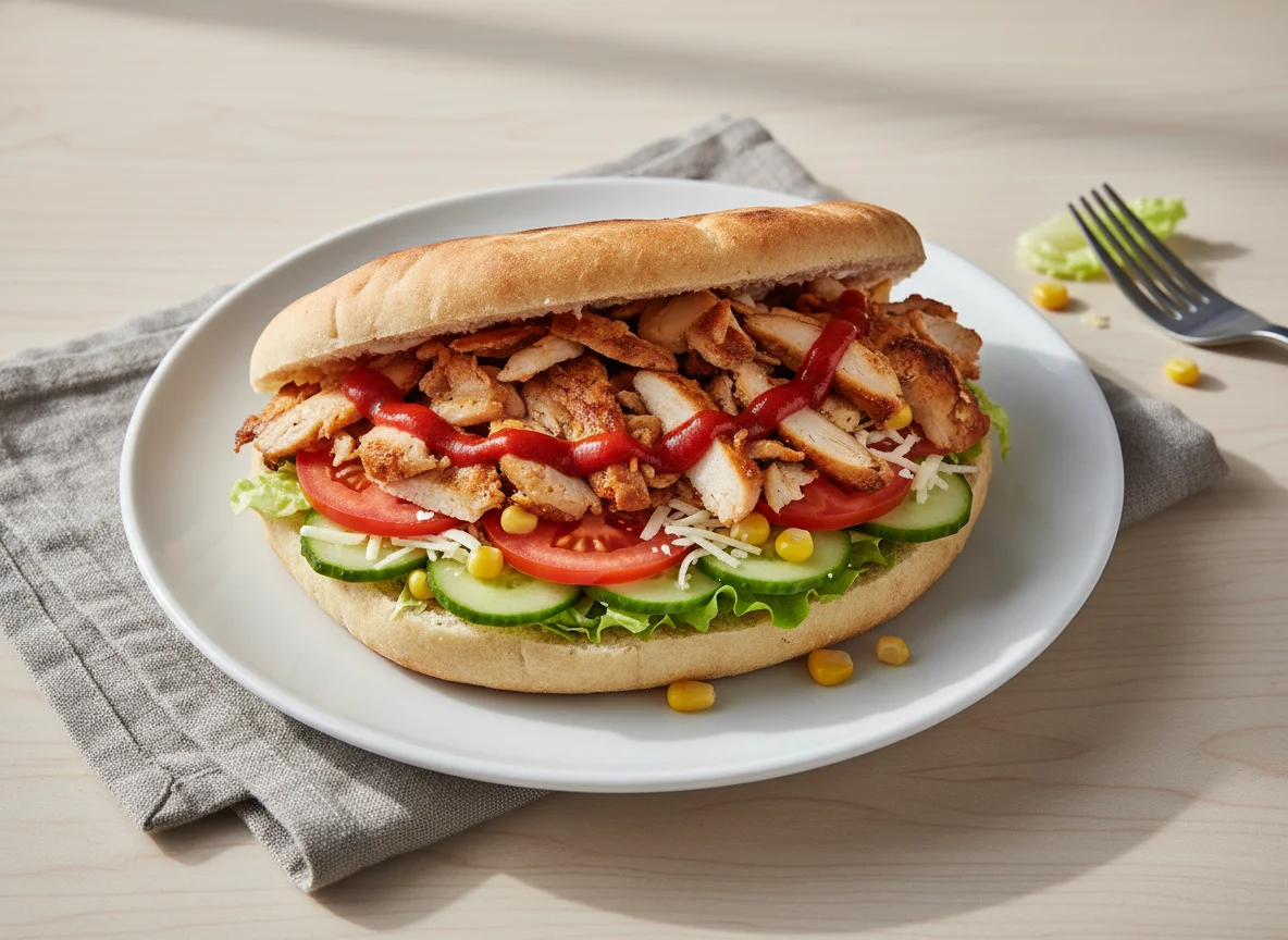 Hähnchen Döner Kebab photo