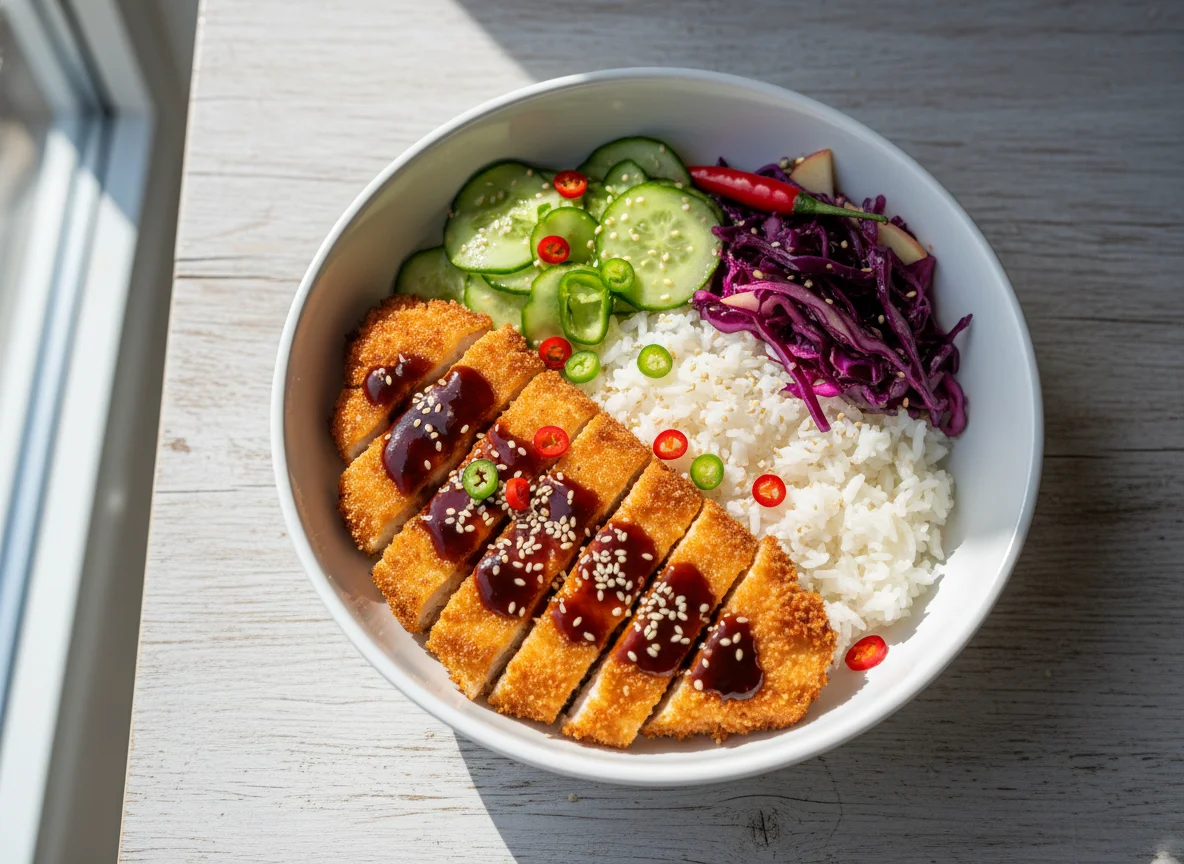Hähnchen Katsu Bowl photo