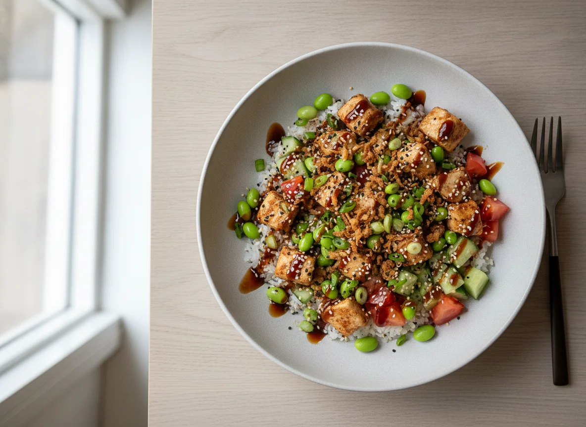 Hähnchen Poke Bowl photo