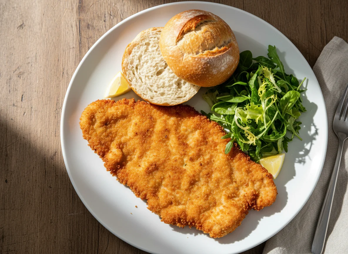 Hähnchen Schnitzel photo